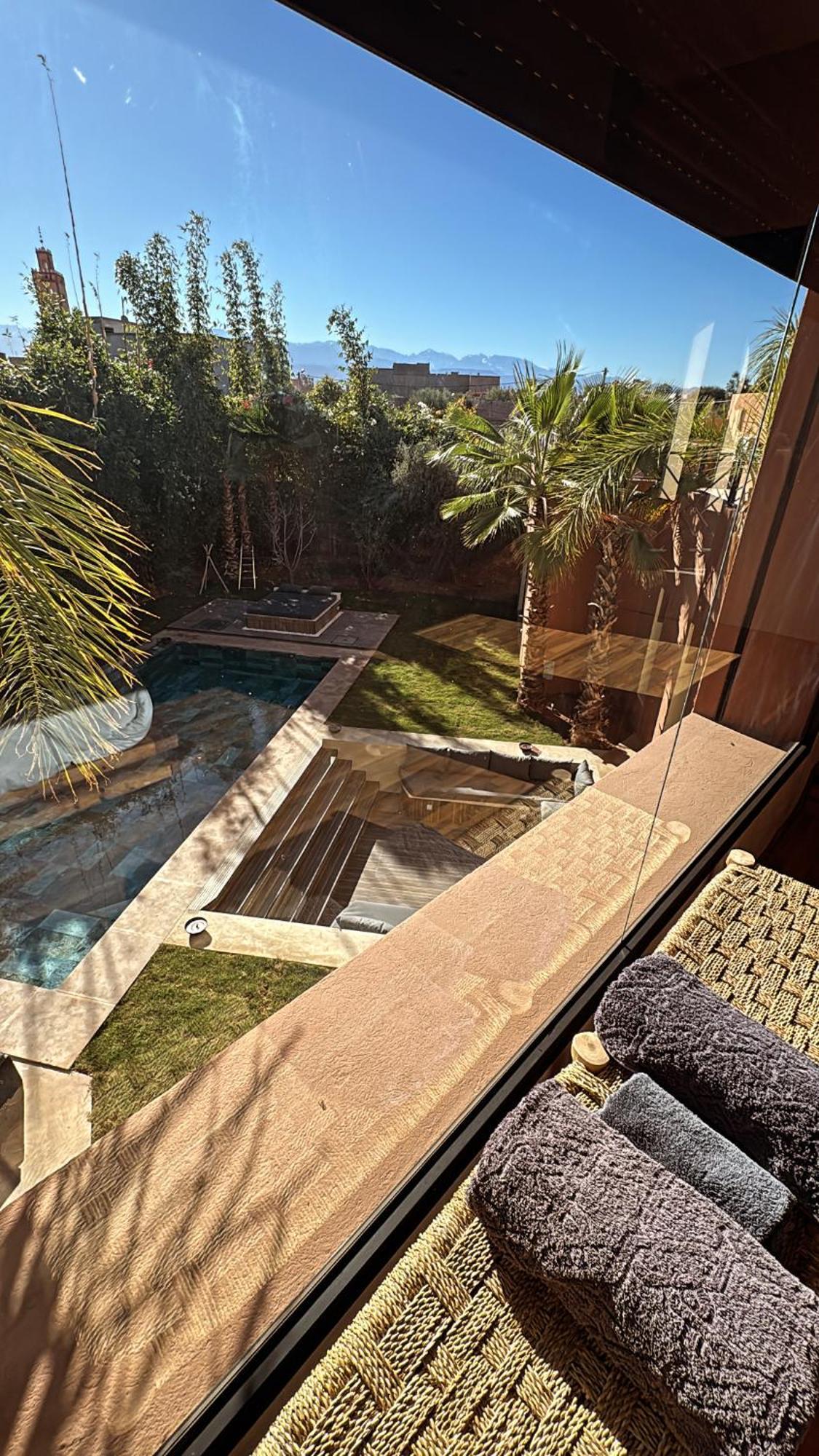 Villa Mattia Piscine Chauffee Sans Vis A Vis Маракеш Екстериор снимка